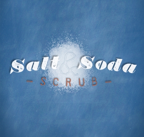 All-natural Salt & Soda scrub recipe
