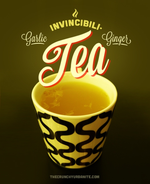 Garlic Ginger Invincibili-Tea