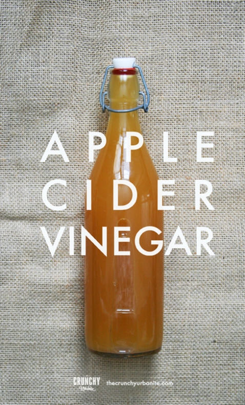 How to make your own Apple Cider Vinegar - thecrunchyurbanite.com