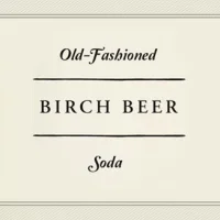 Old-Fashioned Birch Beer Soda